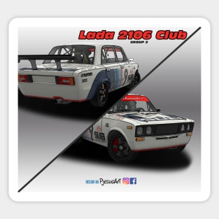 Lada 2106 Club Group 2 Sticker